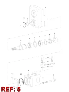 Sandvik MANGUITO — diagrama técnico