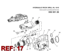 Sandvik KAPLİN, Yerüstü — teknik çizim
