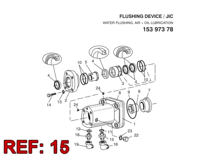 FLUSHING ADAPTOR