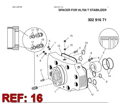Sandvik PASADOR — diagrama técnico