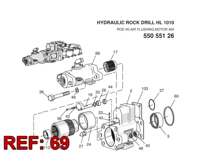 FLUSH DEVICE ASSY