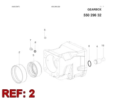 Sandvik BUSHING, Underground — technical diagram