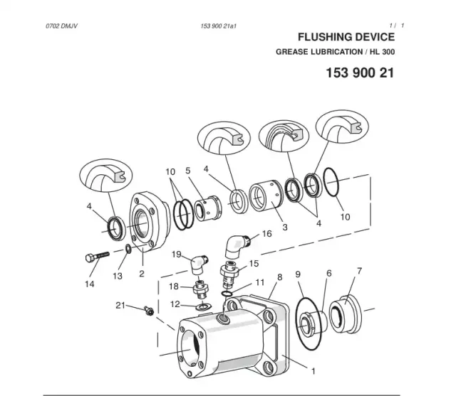 FLUSHING DEVICE / JIC