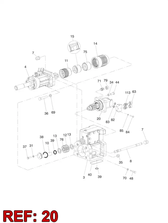 HYDR.MOTOR ENS.