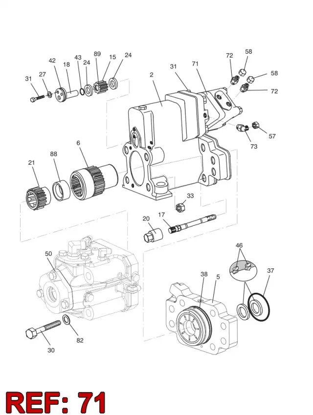 HYDR.MOTOR GRB.