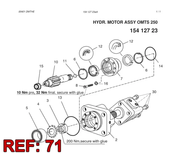 HYDR.MOTOR GRB.
