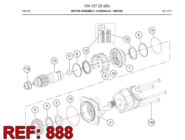 MOTEUR, HYDRAULIC