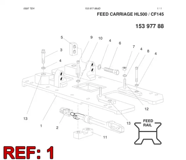 CARRIAGE PLATE