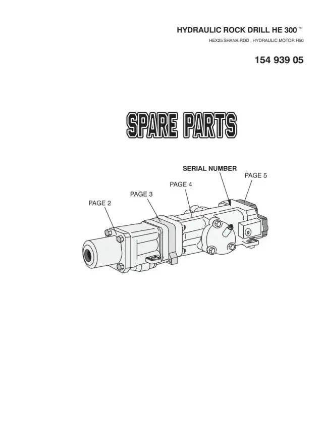 HYDRAULIC KAYA DELİCİSİ HL 300 S-