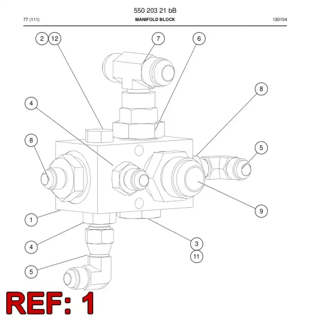 MANIFOLD BLOCK