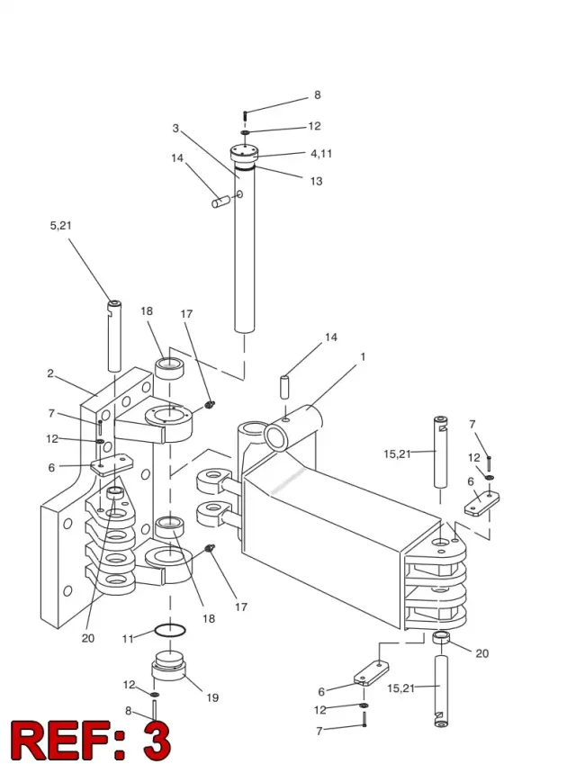SHAFT L=676 MM