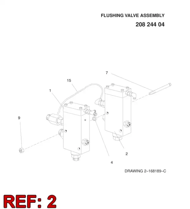 AIR FLUSHING VALF