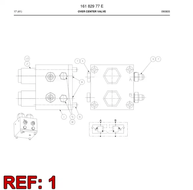 VALVE HOLDER (P)