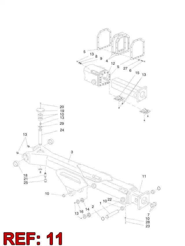 ZRU700 INNER PIPE