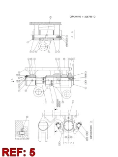 Sandvik MİL, Yeraltı — teknik çizim
