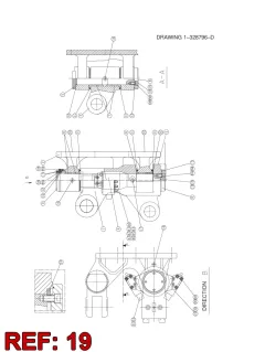 Sandvik ŞİM, Yeraltı — teknik çizim