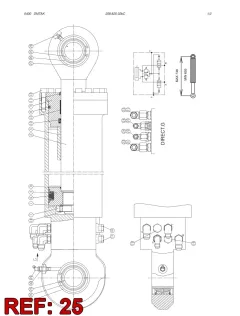 Sandvik CASQUILLO DE RODAMIENTO — diagrama técnico