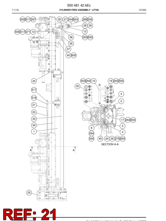 COVER TUYAU L=1419