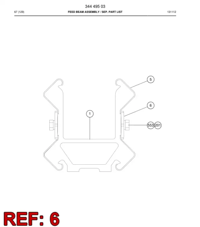 PLATE, MOUNTING