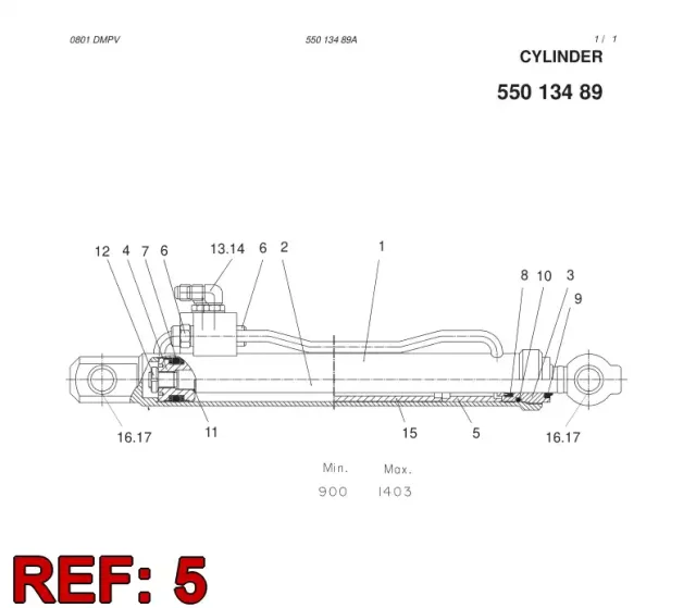 LIMIT CASQUILLO L=74 (54/40)