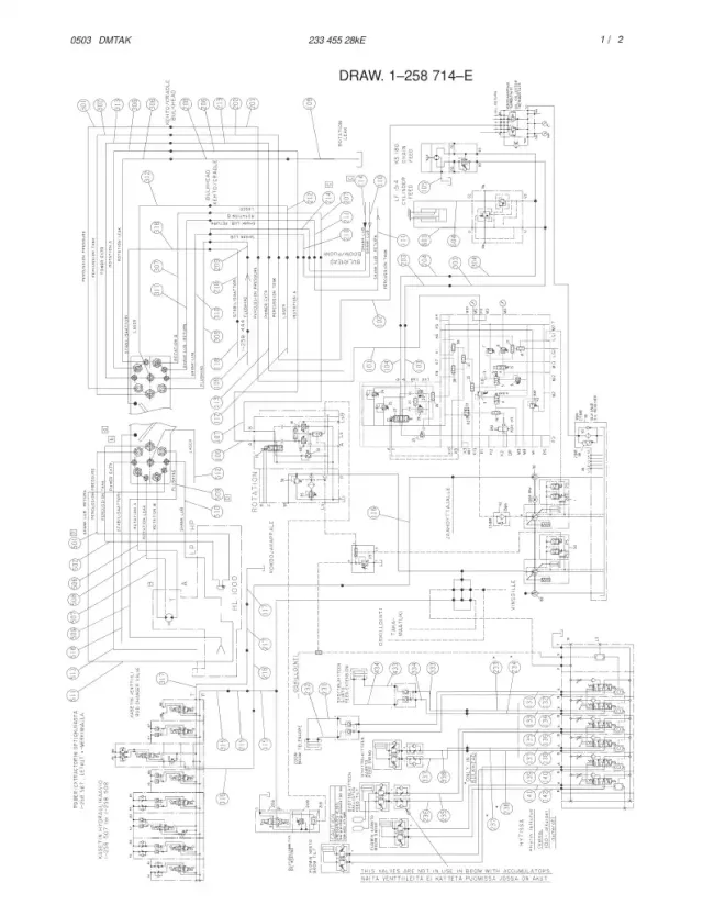 HACDR.CIRCUIT DIAG. (MAIN MODUL