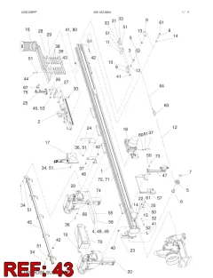 Sandvik AŞINMA PARÇASI, Yerüstü — teknik çizim