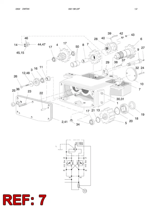 KETTENRAD ASSY