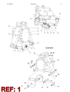 Sandvik CRANK — diagrama técnico