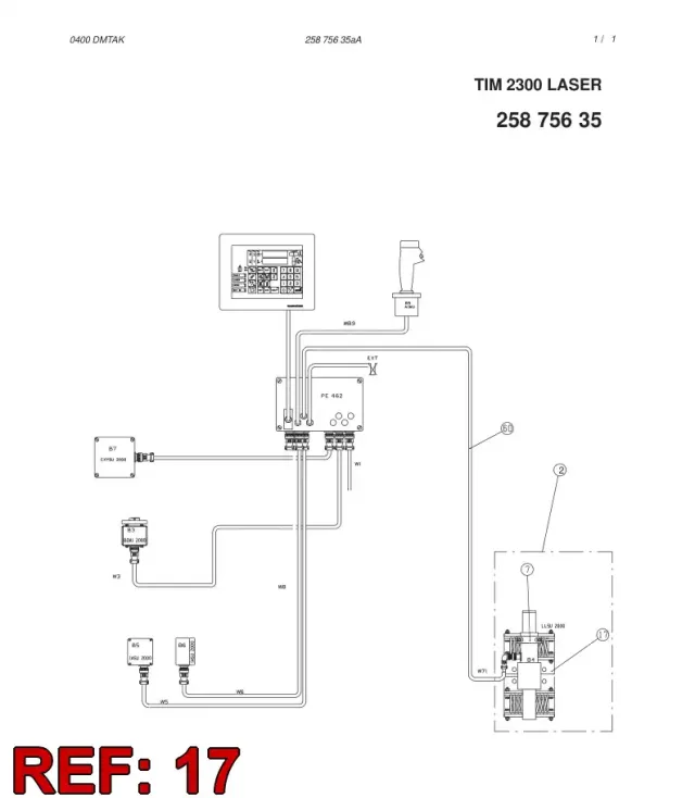 LASER-RECEIVING MOUNTING