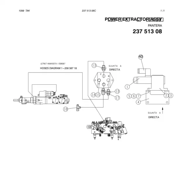 POWER EXTRACTOR ASSY