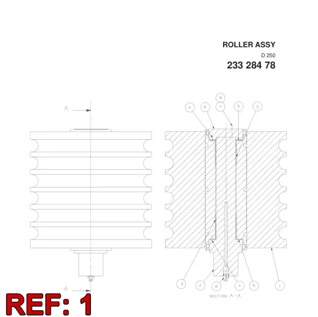 HORTUM ROLLER D 250