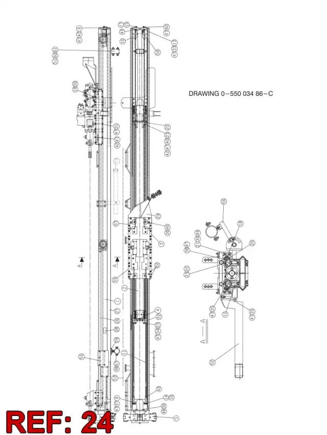 HOSE SUPPORT ASSY'