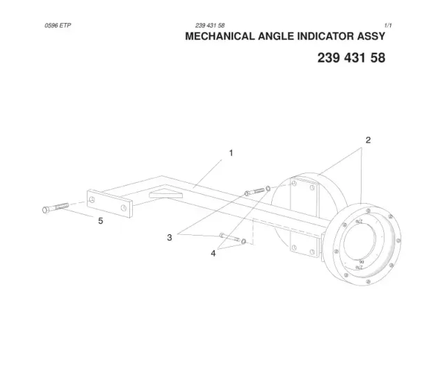 ANGLE INDICATOR ASSY