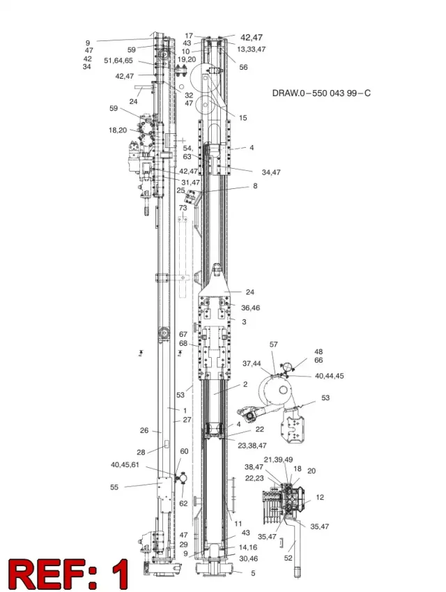 FEED BEAM LF 1514
