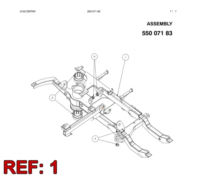 FRAME WELD.ASSY