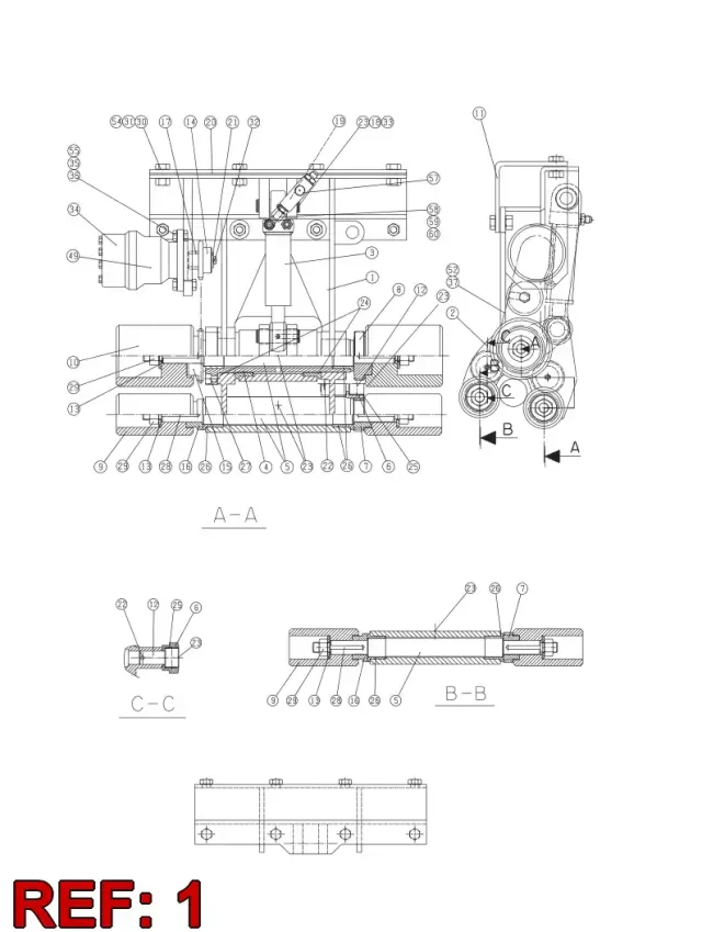 FRAME ROTATION MECHANISM