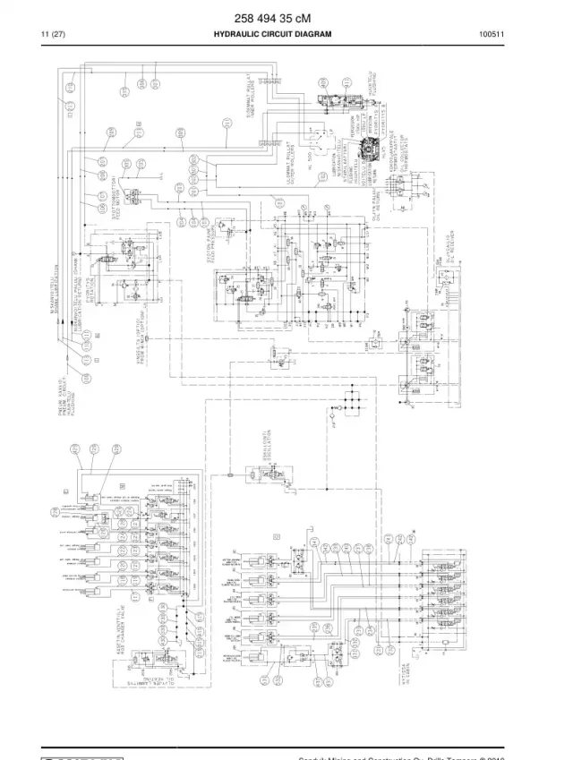 HİDROLİK CIRCUIT DIAGRAM