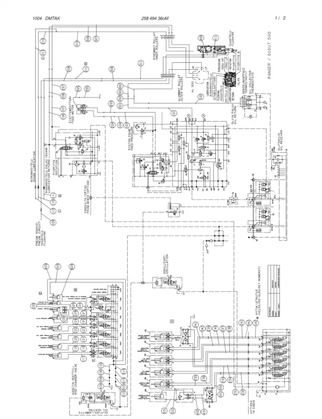 HDRAULIC DIAGRAM,ROD CHANGER