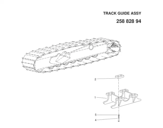 TRACK GUIDE ASSY