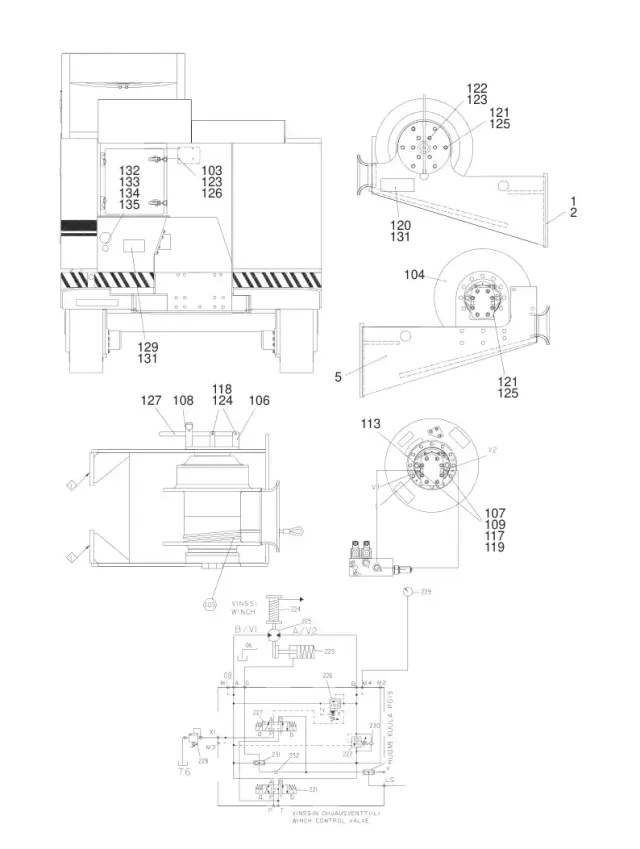 HYDR. CIRCUIT DIAGRAM
