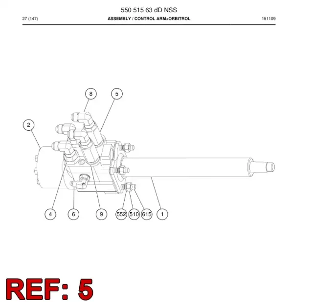 ADAPTER R1/2'X3/4'-16 JIC