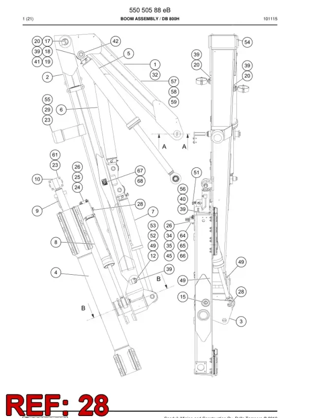 PIN, TAPER