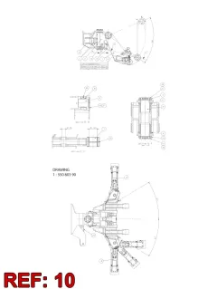 Sandvik BOLZEN ASSY — technische Zeichnung
