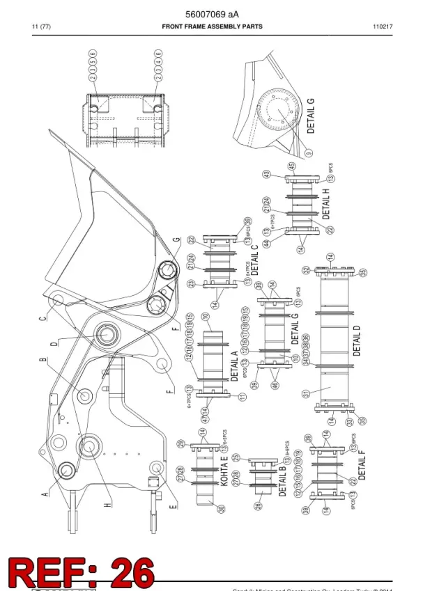 PIN, CLEVIS