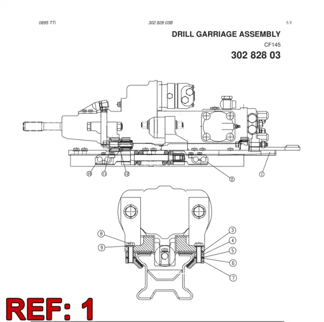 SONDAJ CARRIAGE ASSY