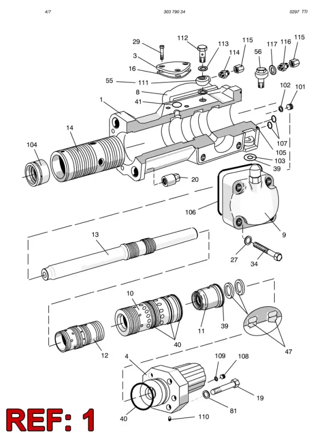 BODY CYLINDER ASSEMBLY