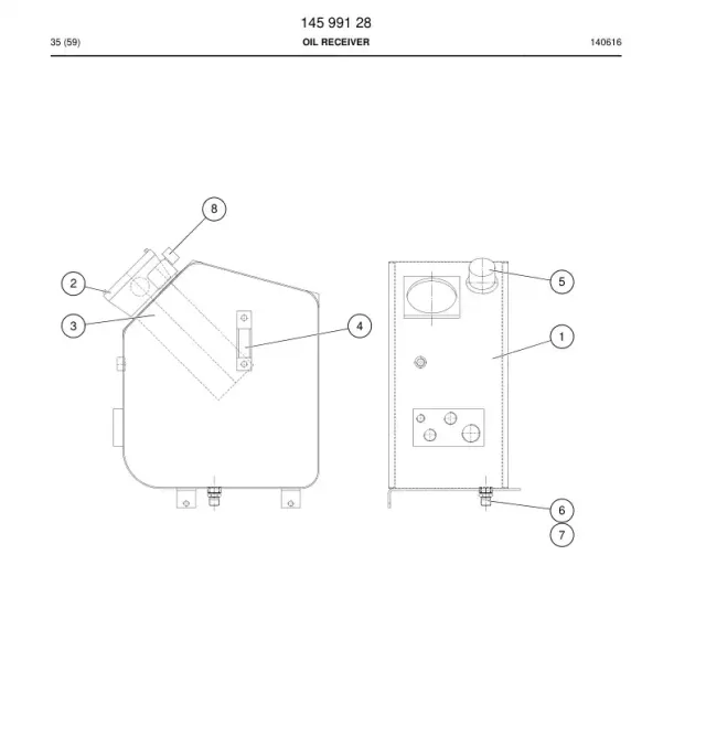 OIL RECEIVER
