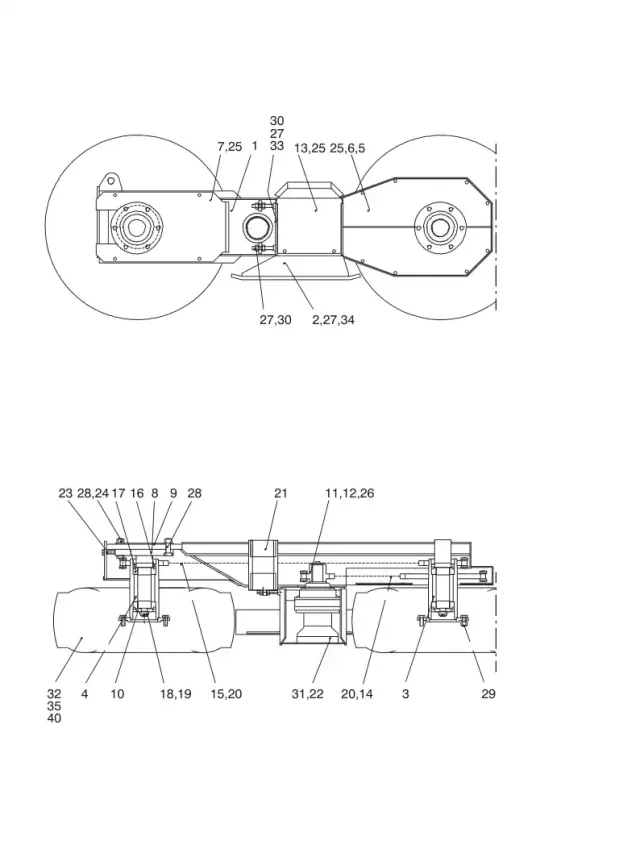 OSCILLATION FRAME ASSY, RIGHT
