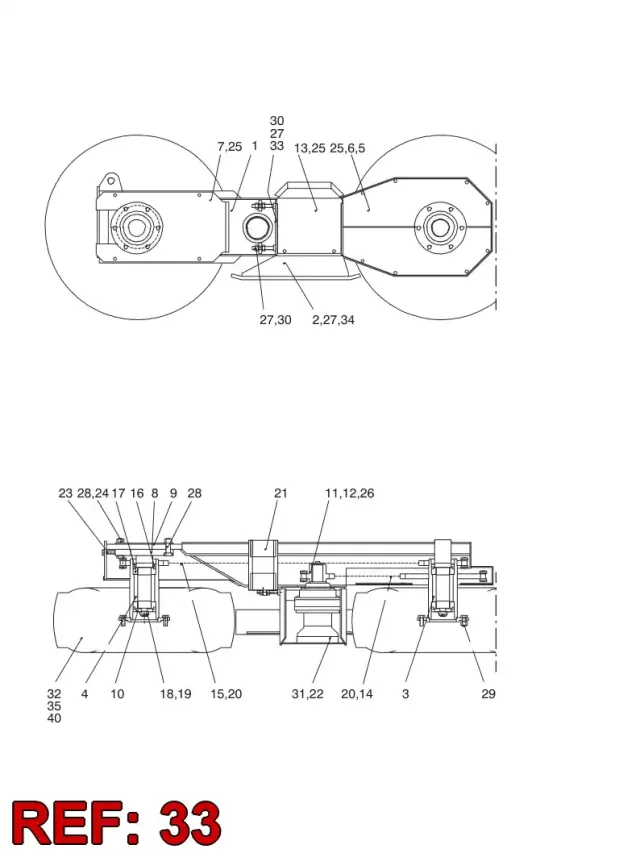 HYDR.MOTOR COVER RIGHT