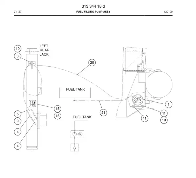 FUEL FILLING PUMP ASSY